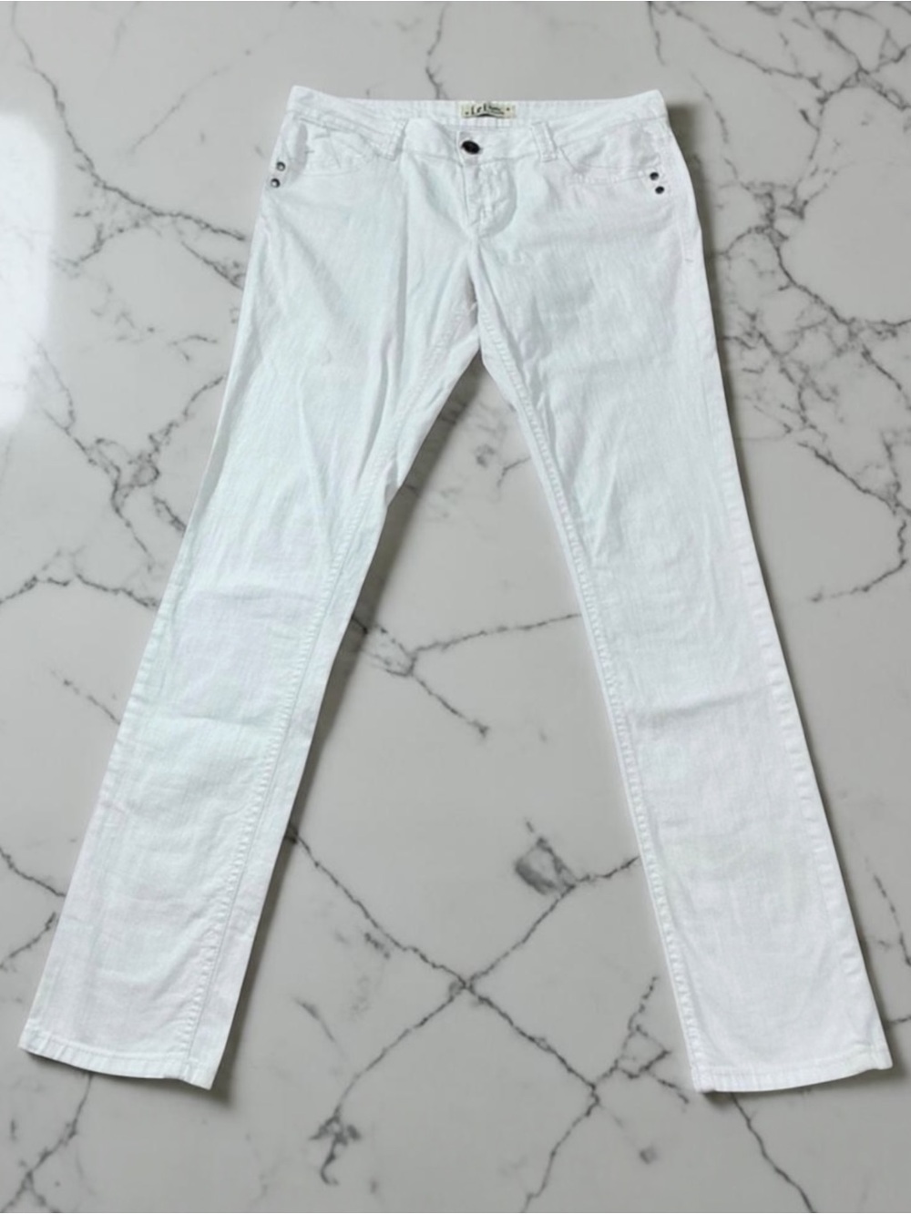 LEI White Skinny Jeans